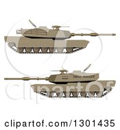 Poster, Art Print Of 3d Ww2 Military Tanks