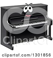 Poster, Art Print Of Cartoon Black Piano Character
