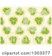 Poster, Art Print Of Seamless Pattern Background Of Fruits