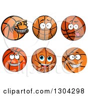 Poster, Art Print Of Cartoon Basketball Characters