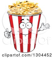 Poster, Art Print Of Presenting Popcorn Bucket Character
