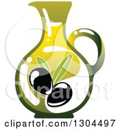 Poster, Art Print Of Pitcher Of Olive Oil