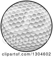 Poster, Art Print Of Textured Golf Ball