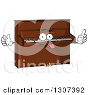 Poster, Art Print Of Cartoon Goofy Piano Character