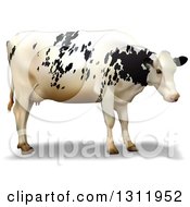 Poster, Art Print Of 3d Dairy Cow