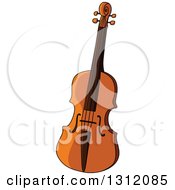 Poster, Art Print Of Cartoon Violin