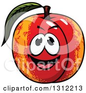 Cartoon Apricot Character