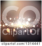 Poster, Art Print Of Background Of Bright Lights