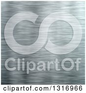 Poster, Art Print Of Brushed Aluminum Texture Background