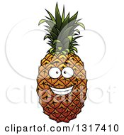 Poster, Art Print Of Grinning Pineapple 2