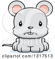 Poster, Art Print Of Cartoon Cute Mad Mouse