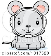 Poster, Art Print Of Cartoon Cute Happy Mouse Wrestler