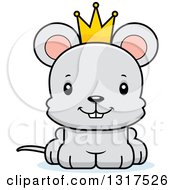 Poster, Art Print Of Cartoon Cute Happy Mouse Prince