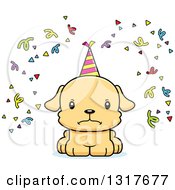 Poster, Art Print Of Cartoon Cute Mad Puppy Puppy Dog