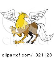 Cartoon Hippogriff Mythical Creature