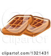 Cartoon Waffles