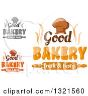 Clipart Of Muffin Rolling Pin And Text Bakery Designs Royalty Free Vector Illustration