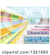 Poster, Art Print Of Convenience Store Interior