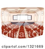 Poster, Art Print Of Lecture Hall Interior