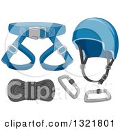 Poster, Art Print Of Safety Gear For Mountain Climbing