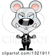 Poster, Art Print Of Cartoon Mad Mouse Groom