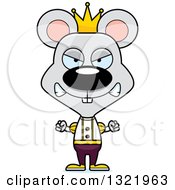 Poster, Art Print Of Cartoon Mad Mouse Prince