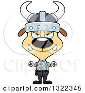 Poster, Art Print Of Cartoon Mad Dog Viking