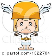 Cartoon Mad Blond White Hermes Girl