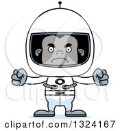 Poster, Art Print Of Cartoon Mad Gorilla Astronaut