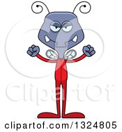 Poster, Art Print Of Cartoon Mad Housefly In Pjs