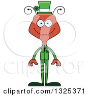 Poster, Art Print Of Cartoon Happy Irish St Patricks Day Ant