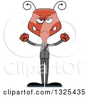 Poster, Art Print Of Cartoon Mad Business Ant