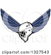 Poster, Art Print Of Winged Ice Hockey Mask