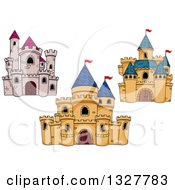 Poster, Art Print Of Cartoon Castles