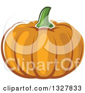 Poster, Art Print Of Cartoon Pumpkin