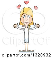Poster, Art Print Of Cartoon Angry Tall Skinny White Woman Cupid