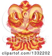 Poster, Art Print Of Chinese New Year Dragon Face
