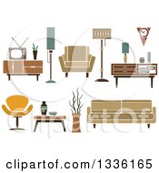 Poster, Art Print Of Retro Household Furniture 5