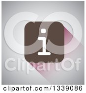 Poster, Art Print Of White And Brown Letter I Information App Icon Design Element