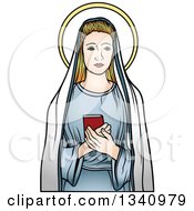 Poster, Art Print Of Virgin Mary