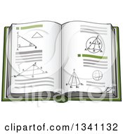 Cartoon Geometry Math Book