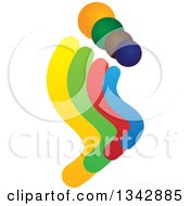 Poster, Art Print Of Colorful Abstract Family 2