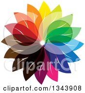 Poster, Art Print Of Colorful Flower 8