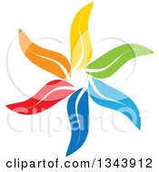 Poster, Art Print Of Colorful Flower 6