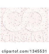 Clipart Of A Background Of Small Pink Dots Royalty Free Vector Illustration by dero