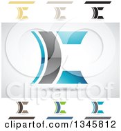 Poster, Art Print Of Abstract Letter C Design Elements