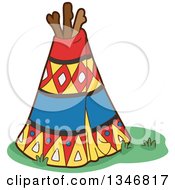 Poster, Art Print Of Native American Indian Teepee