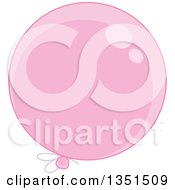 Poster, Art Print Of Shiny Pink Party Balloon
