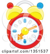 Poster, Art Print Of Colorful Alarm Clock