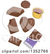 Poster, Art Print Of Chocolate Candies